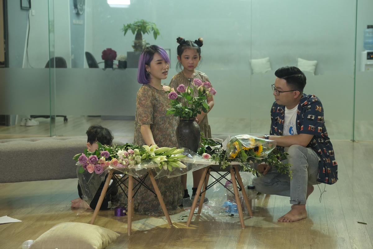 Gia đình kiện tướng dancesport Quỳnh Trang.