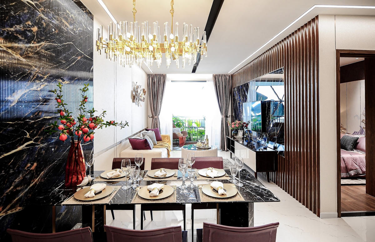 Các căn hộ tại lầu 7, Gigamall (Q. Thủ Đức, TP.HCM) đều được thiết kế tinh tế, hiện đại theo đúng phong cách và chuẩn mực của dự án