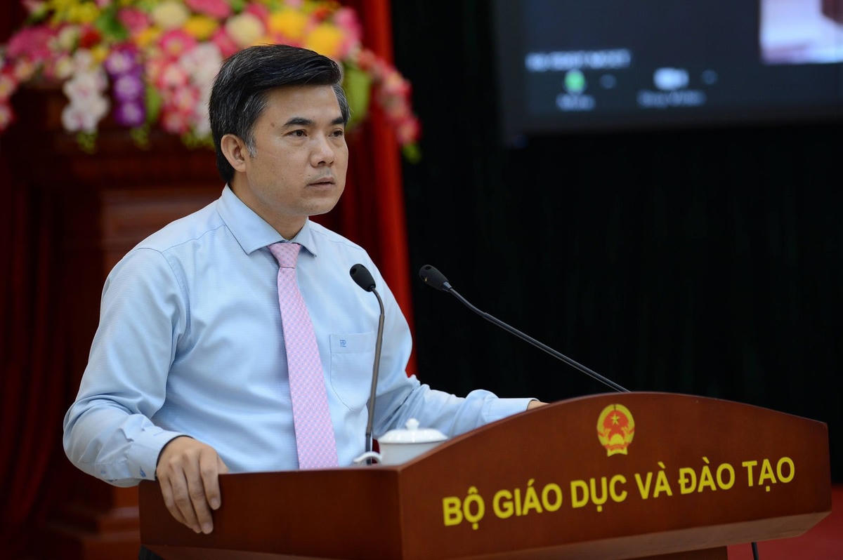 Ông Bùi Văn Linh, tân Giám đốc Trung tâm Hỗ trợ đào tạo và Cung ứng nhân lực, Bộ GDĐT.