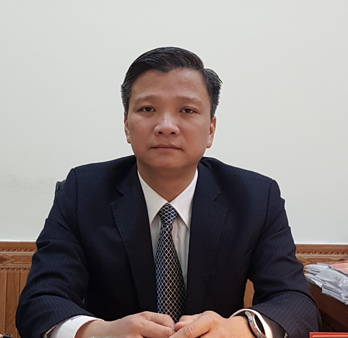 Ông Nguyễn Minh Lợi, Vụ trưởng Vụ Trang thiết bị và Công trình y tế