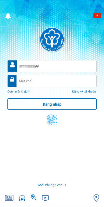 Cấp lại mật khẩu ứng dụng VssID  miễn phí qua email
