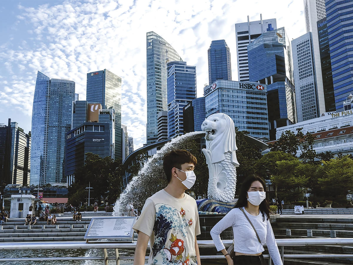 Giới trẻ Singapore tự tin vượt qua đại dịch.