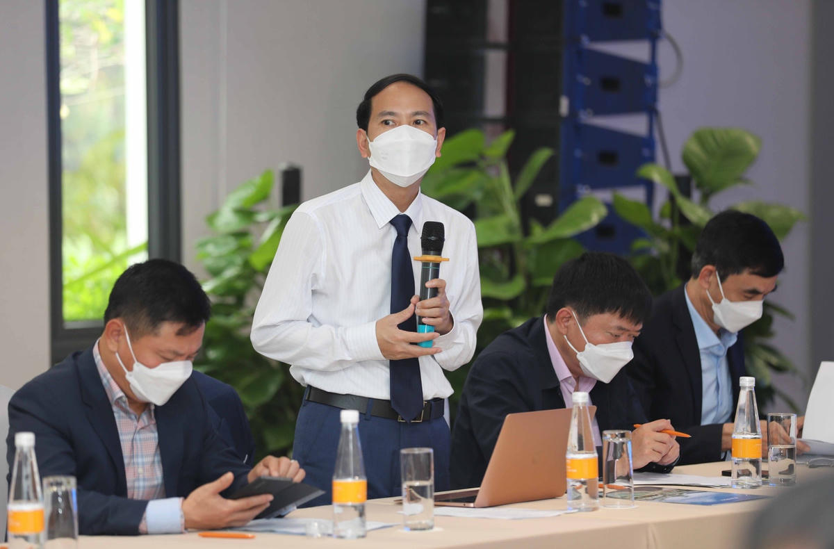 PGS. TS. Nguyễn Văn Tùng, Phó Tổng biên tập NXB Giáo dục Việt Nam. Ảnh: Thanh Tùng.  