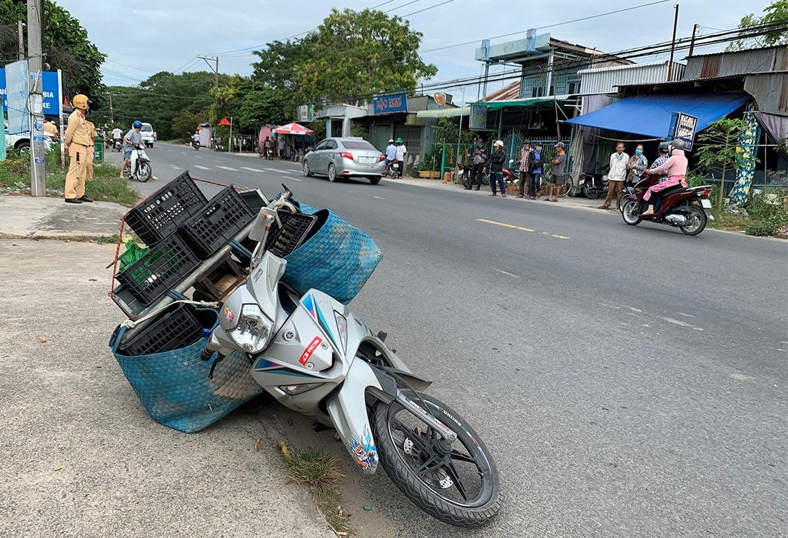 Tang vật mà đối tượng bỏ lại.