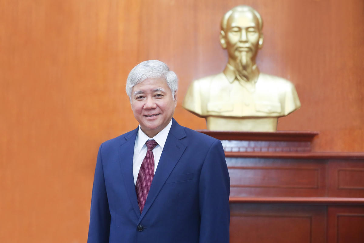 Bí thư Trung ương Đảng, Chủ tịch UBTƯ MTTQ Việt Nam Đỗ Văn Chiến.