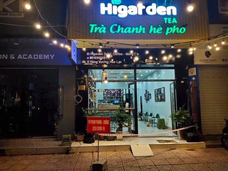 Quán trà chanh bị phạt và bị đóng cửa ngay trong đêm.