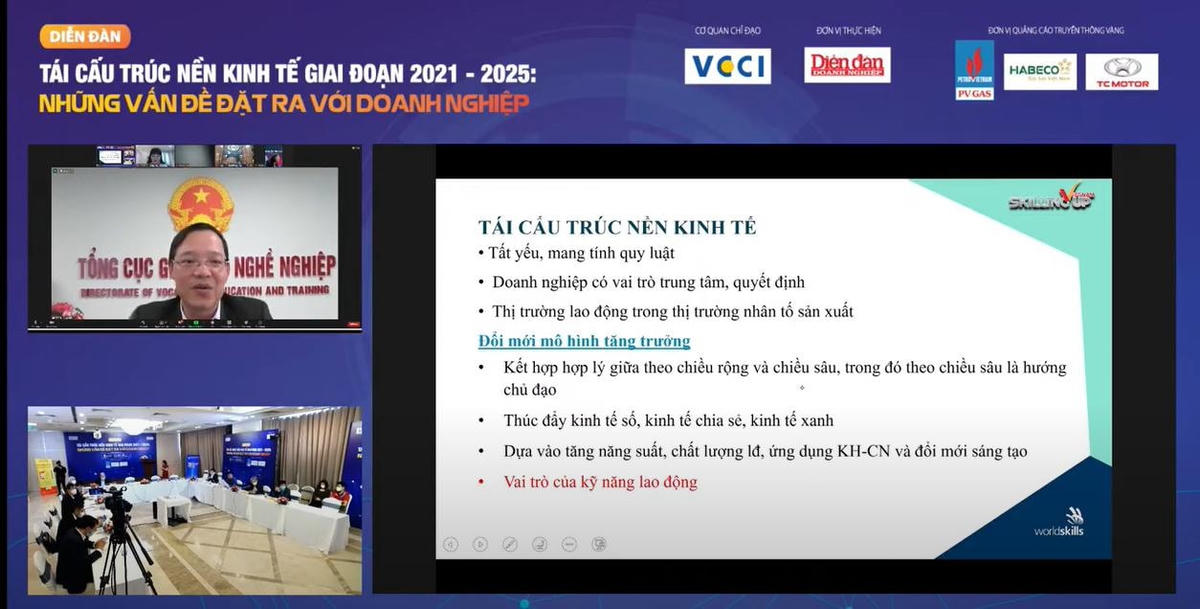 Tái cấu trúc nền kinh tế: Cần đạt sự bứt phá về năng lực cạnh tranh của doanh nghiệp