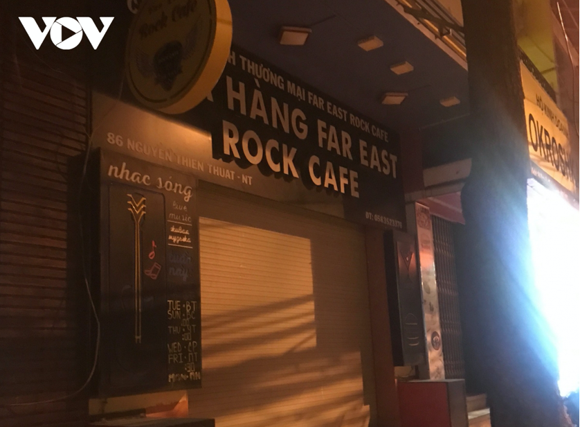 Một cửa hàng trên phố Nguyễn Thiện Thuật, Nha Trang đóng cửa. Nguồn: VOV.