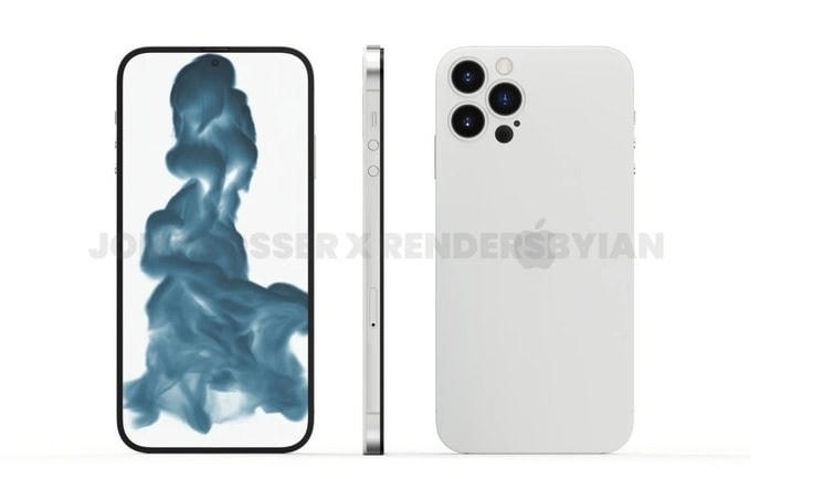 Ảnh dựng iPhone 14 được chia sẽ bởi Jon Prosser.