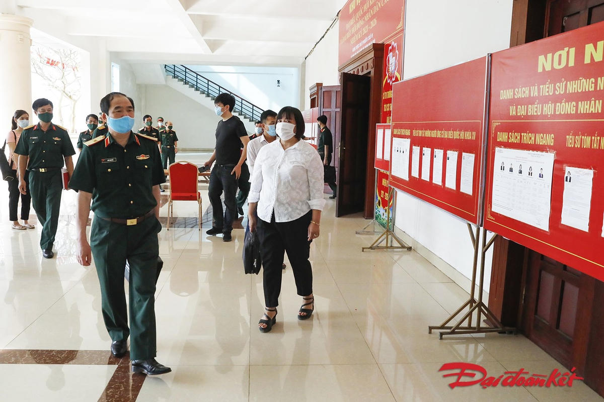 Trường Quân sự Bộ Tư lệnh Thủ đô sẵn sàng cho Ngày hội toàn dân