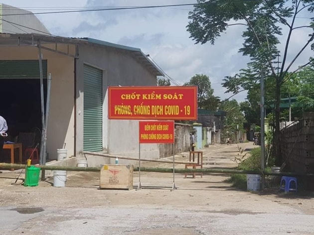 Phong tỏa dịch bệnh khu dân cư. Ảnh minh họa.
