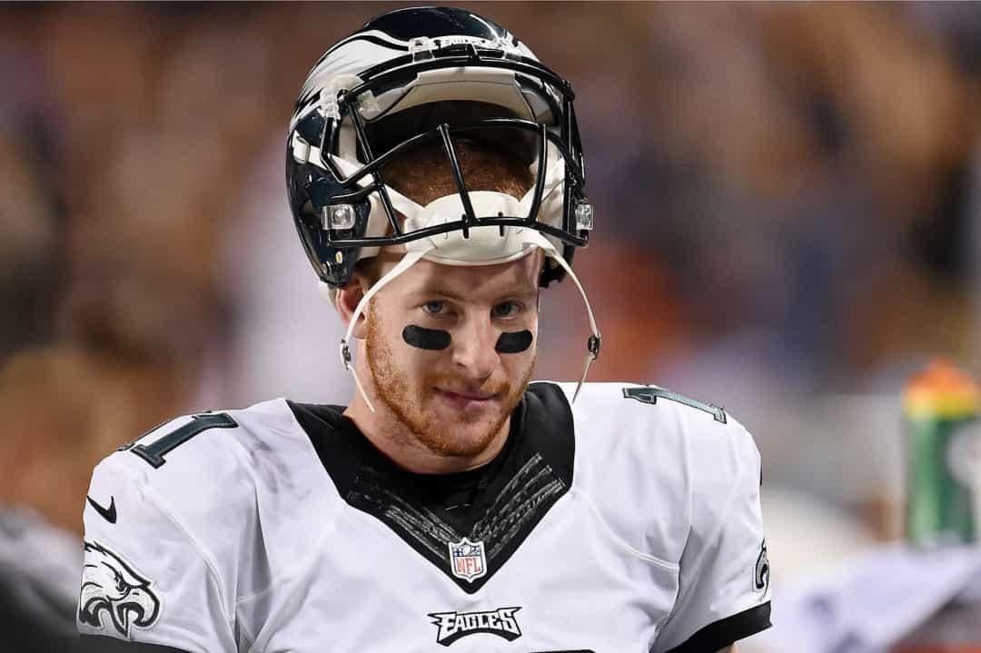 Cầu thủ bóng đá người Mỹ Carson Wentz - tổng thu nhập: 59,1 triệu đô la Mỹ.