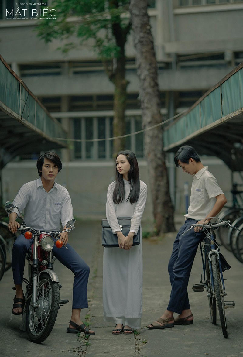 Cảnh trong phim “Mắt biếc”.