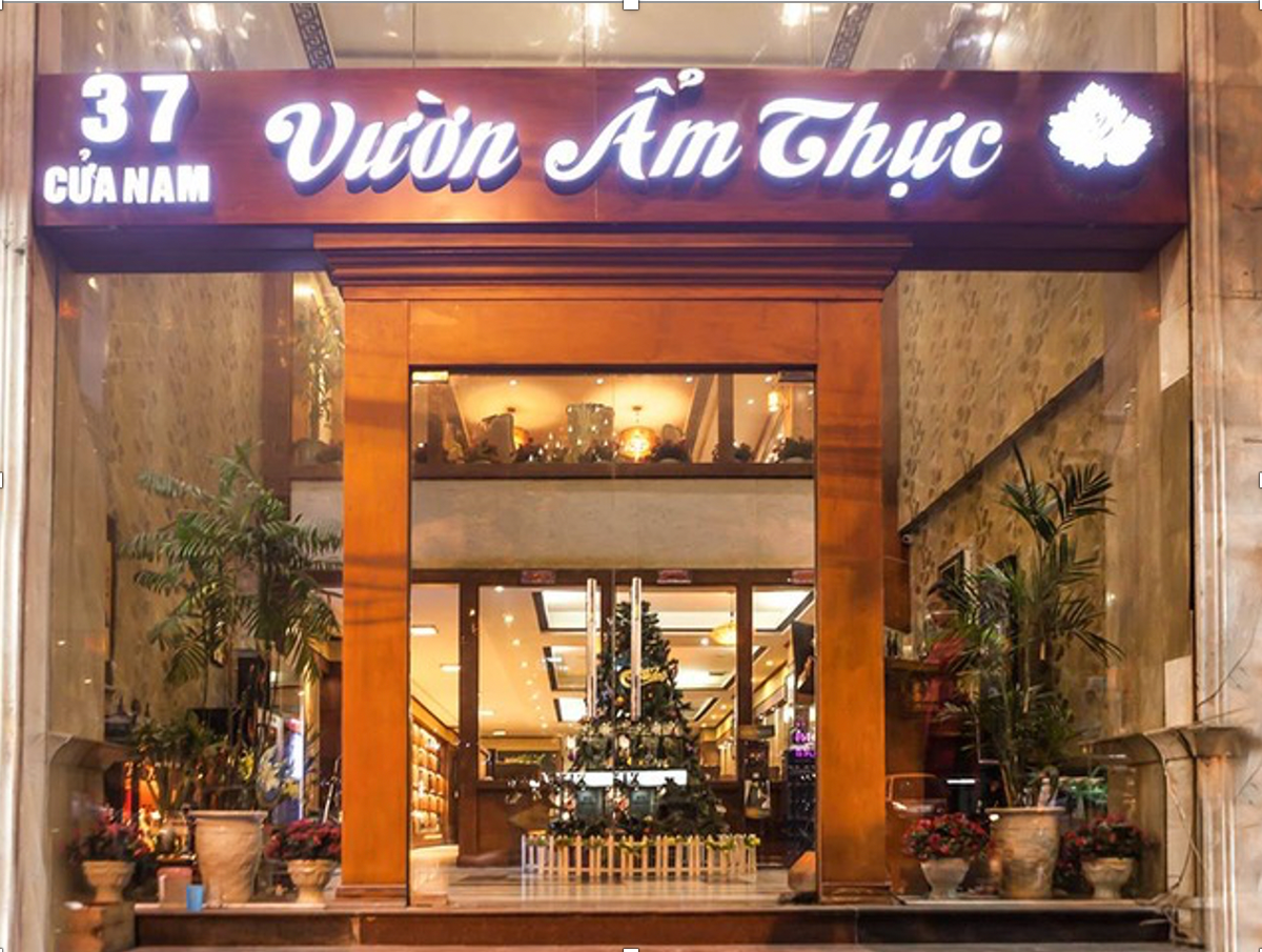 Nhà hàng Vườn ẩm thực. Nguồn: Vườn ẩm thực.