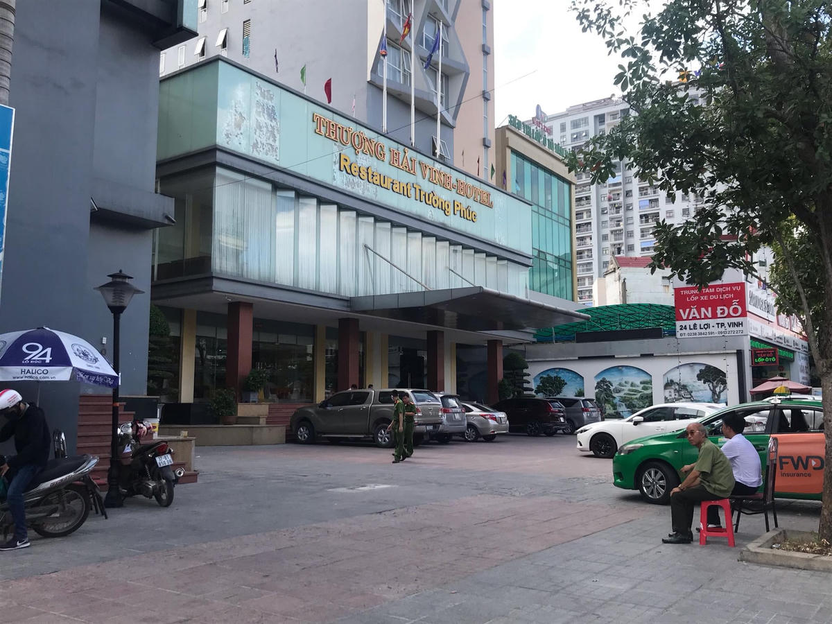 Khách sạn Thượng Hải nơi xảy ra vụ việc đau lòng nói trên.