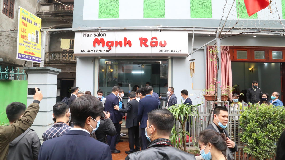 Nhà riêng anh Nguyễn Ngọc Mạnh tại thôn Vĩnh Thanh, huyện Đông Anh, Hà Nội