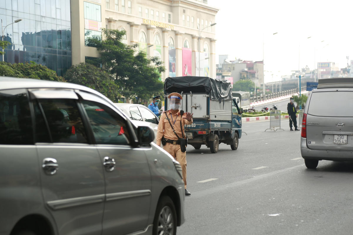 Lực lượng chức năng đã lên kế hoạch trực 24/24h ở các chốt kiểm soát. 