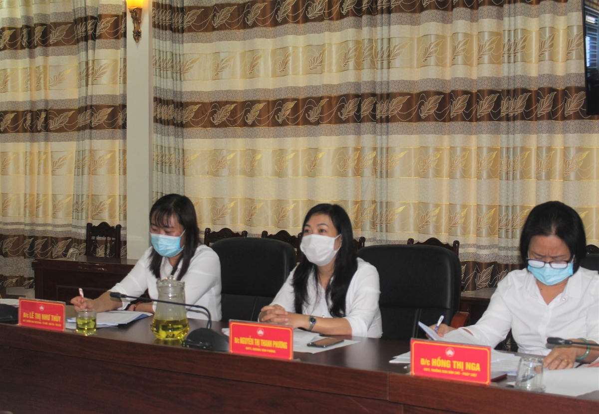 Các đại biểu tham dự tập huấn công tác Mặt trận năm 2021.