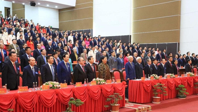 Phó Chủ tịch Quốc hội Tòng Thị Phóng cùng nhiều lãnh đạo ban, bộ,ngành ở Trung ương tham dự Đại hội.