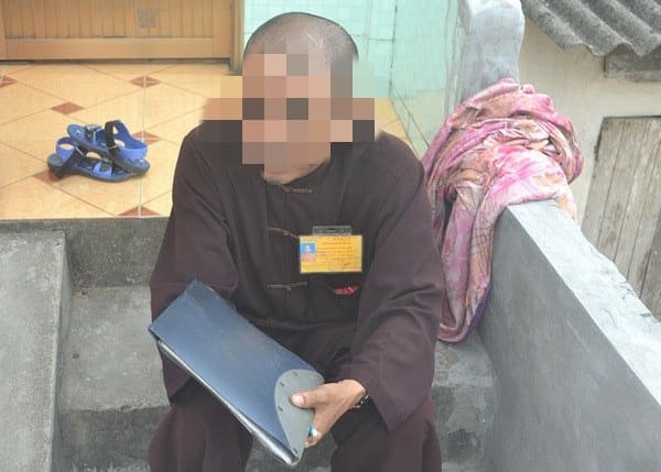 Trên địa bàn TP. Ninh Bình hiện đang xuất hiện 1 đối tượng giả danh nhà sư để lừa đảo.