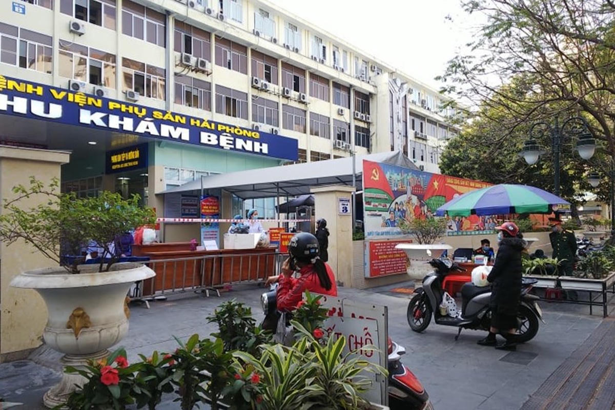 Bệnh viện Phụ sản Hải Phòng trong thời gian giãn cách, phong tỏa