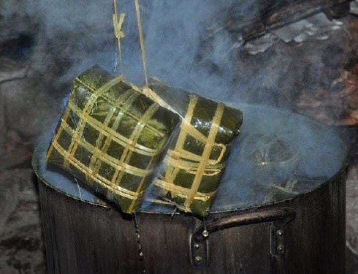 Bí kíp gói bánh chưng đẹp và vuông trong ngày Tết