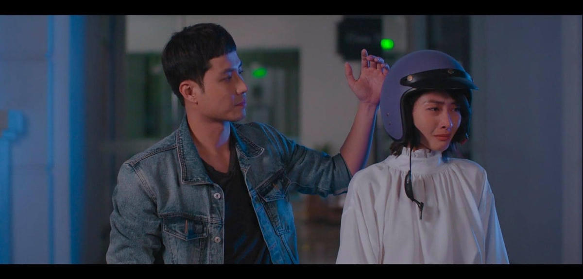 Tạo hình của Thanh Sơn trong một phân cảnh phim "11 tháng 5 ngày".