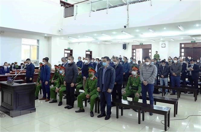 36 bị can liên quan tại phiên tòa xét xử  vào tháng 12/2021.