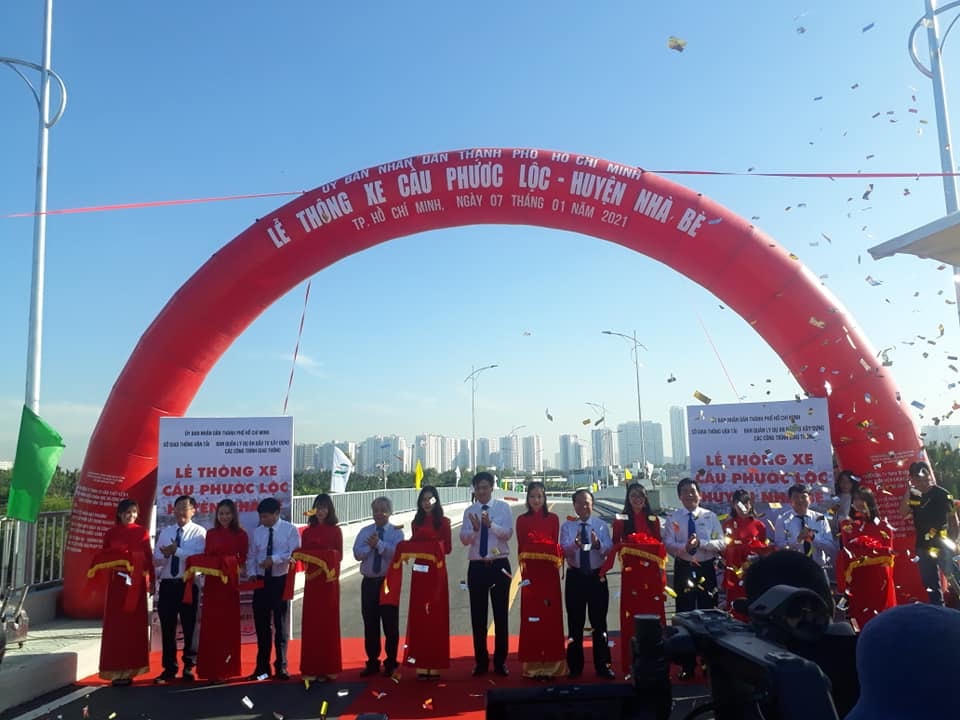 TP HCM: Khánh thành cầu Phước Lộc