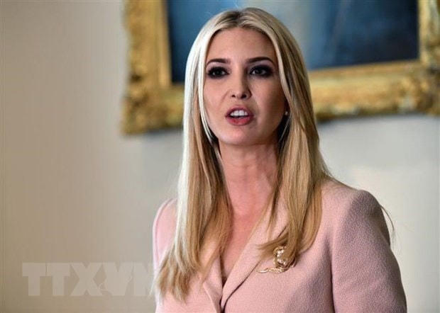 Ivanka Trump, con gái của Tổng thống Donald Trump. Nguồn: AFP/TTXVN.  