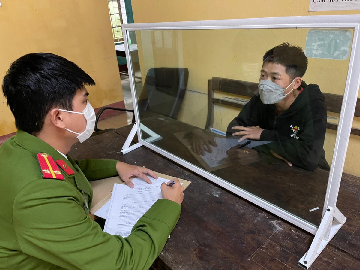 Đối tượng Lê Phước Sơn. Ảnh: Công an cung cấp.