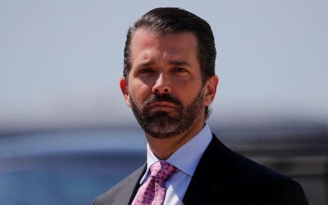 Donald Trump Jr., con trai cả của đương kim Tổng thống Mỹ Donald Trump. Ảnh: Axios.