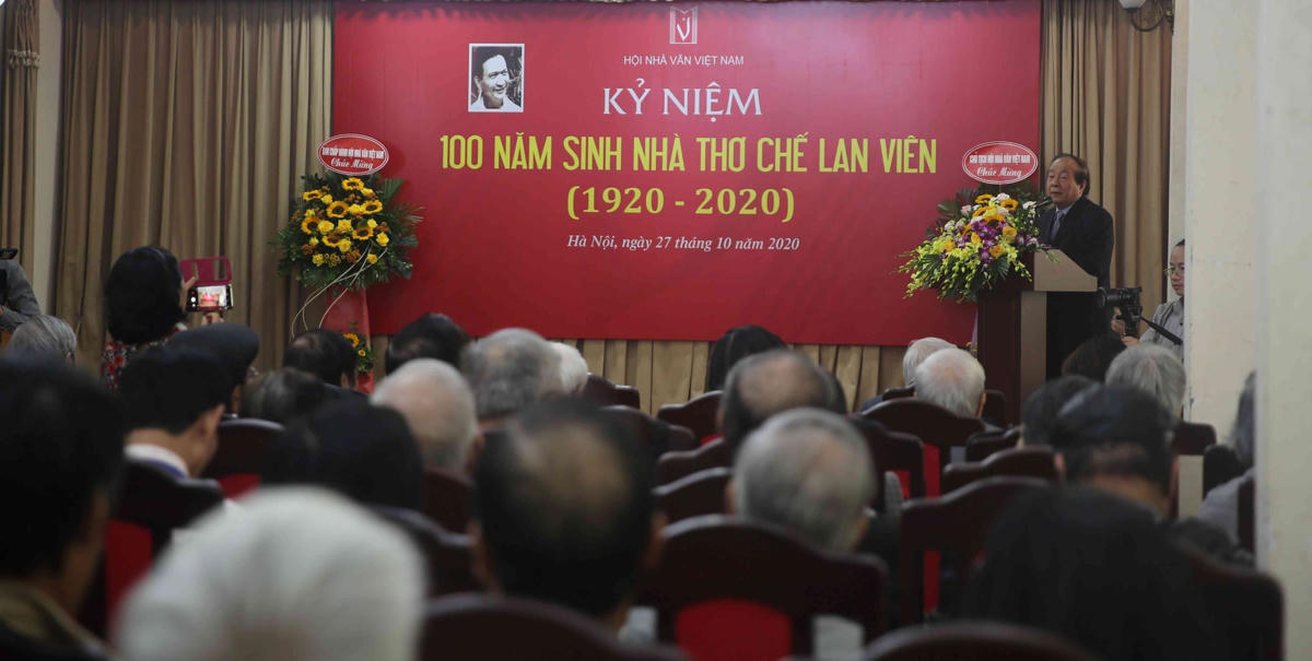 Kỷ niệm 100 năm ngày sinh nhà thơ Chế Lan Viên