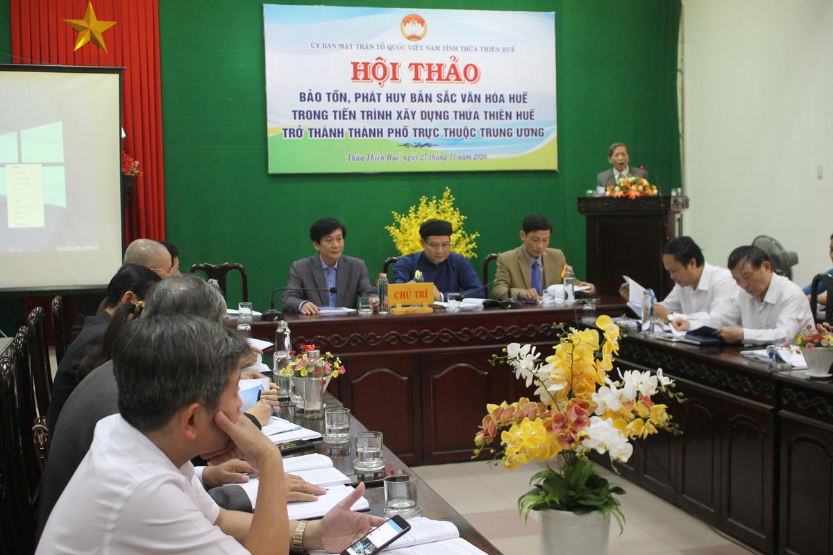 Quang cảnh hội thảo.