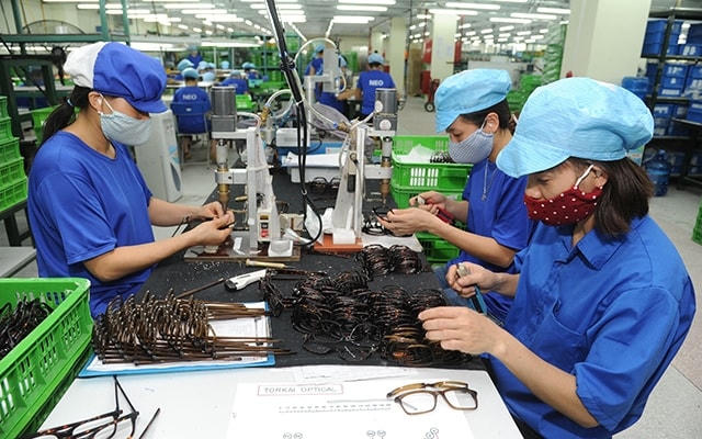 Công ty TNHH NEO Optical (ở huyện Yên Dũng, tỉnh Bắc Giang) với 100% vốn đầu tư của Pháp, chuyên sản xuất kính mắt thời trang. Sản phẩm của công ty xuất khẩu đến 29 quốc gia.