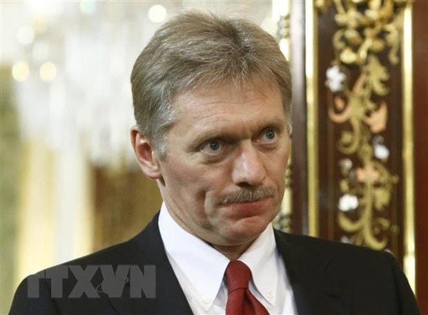 Người phát ngôn Điện Kremlin Dmitry Peskov trong một cuộc họp tại Moskva, Nga. (Nguồn: AFP/TTXVN).  
