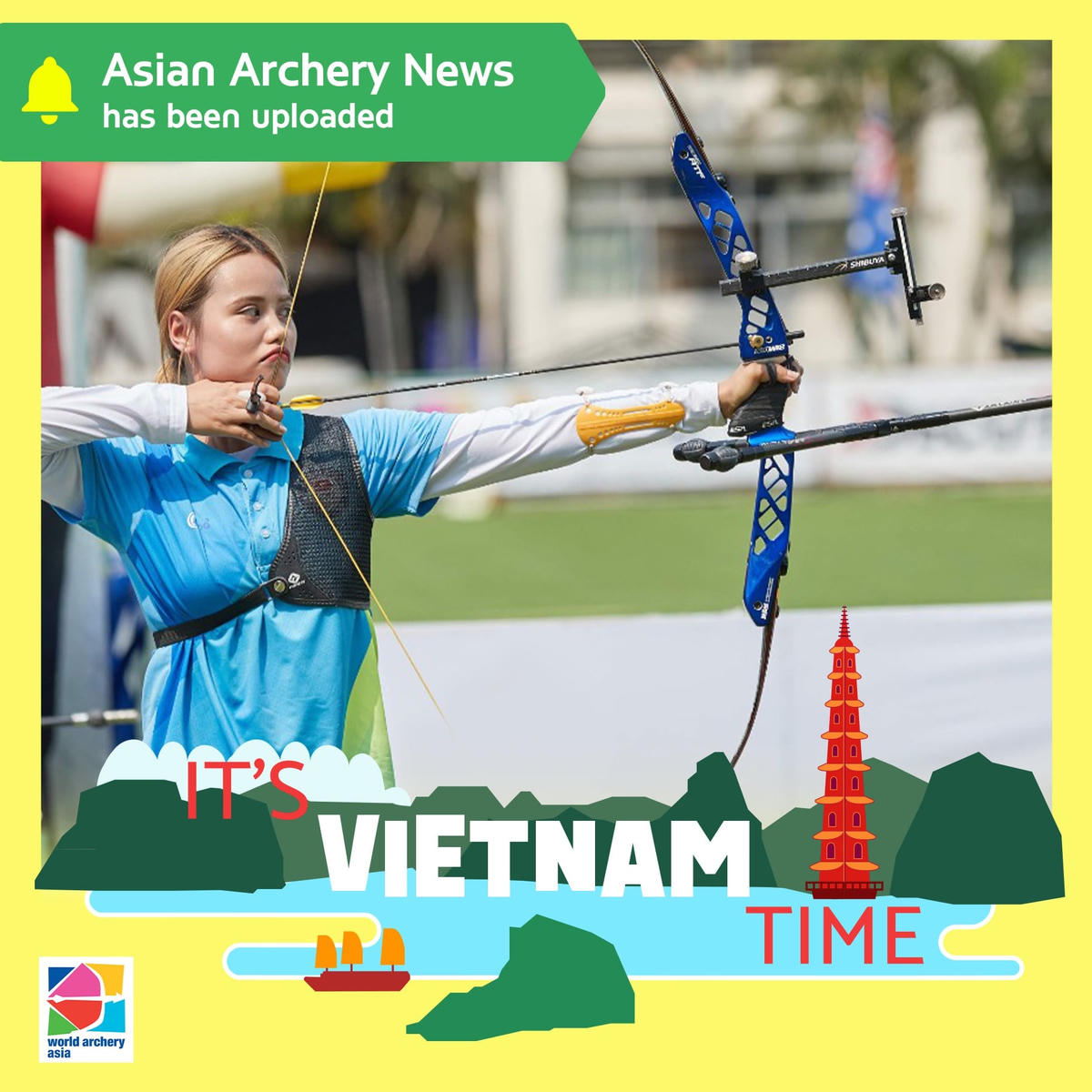 Nhan sắc xinh đẹp nữ cung thủ 20 tuổi tham dự Olympic Tokyo