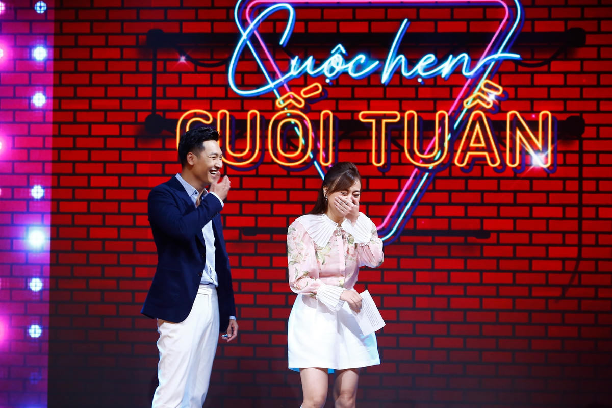 Hai diễn viên có những màn tung hứng "cười ra nước mắt" trong chương trình.