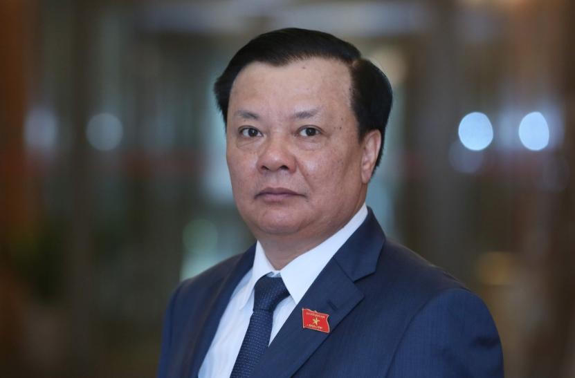 Ông ĐInh Tiến Dũng, Bí thư Thành ủy Hà Nội.