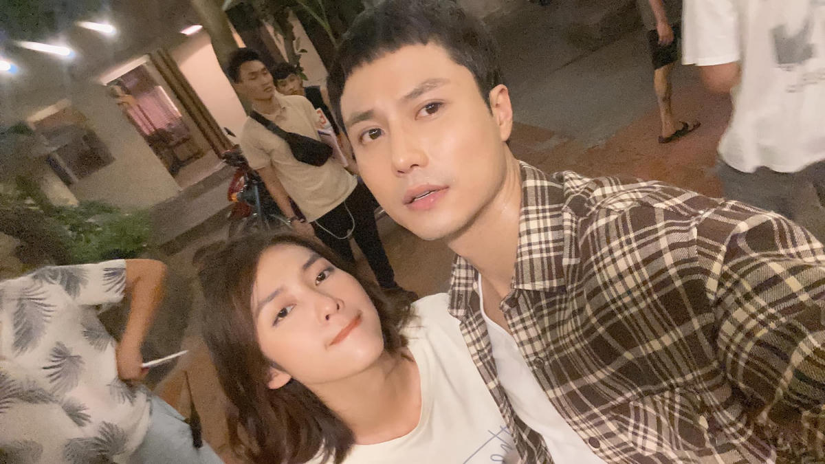 "Thanh Sơn bất ngờ với khả năng diễn xuất của Khả Ngân".