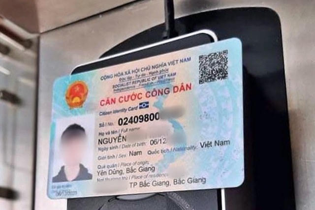 12 số trên thẻ Căn cước công dân chính là mã số định danh cá nhân của mỗi người (Ảnh: P.S).