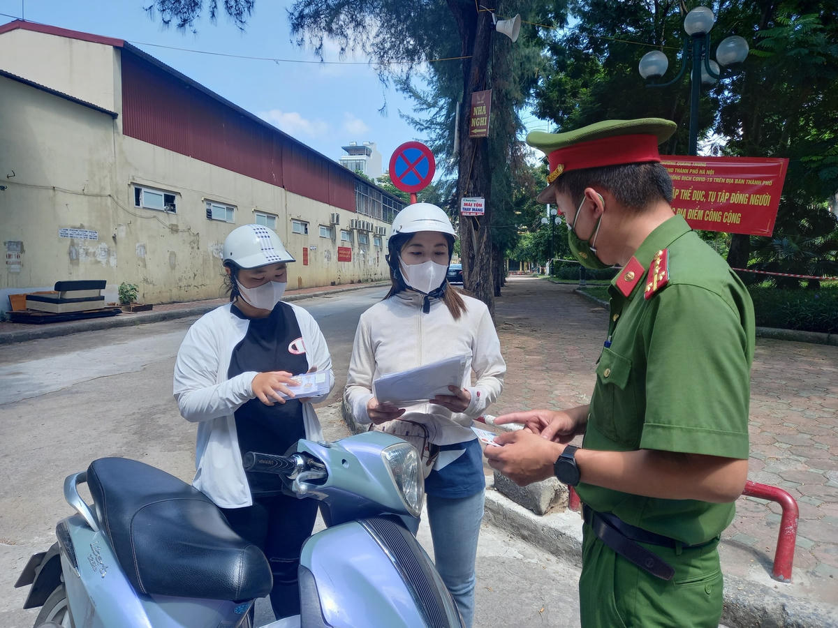 Các chốt kiểm soát: Thực hiện nghiêm, kiên quyết xử lý các trường hợp vi phạm