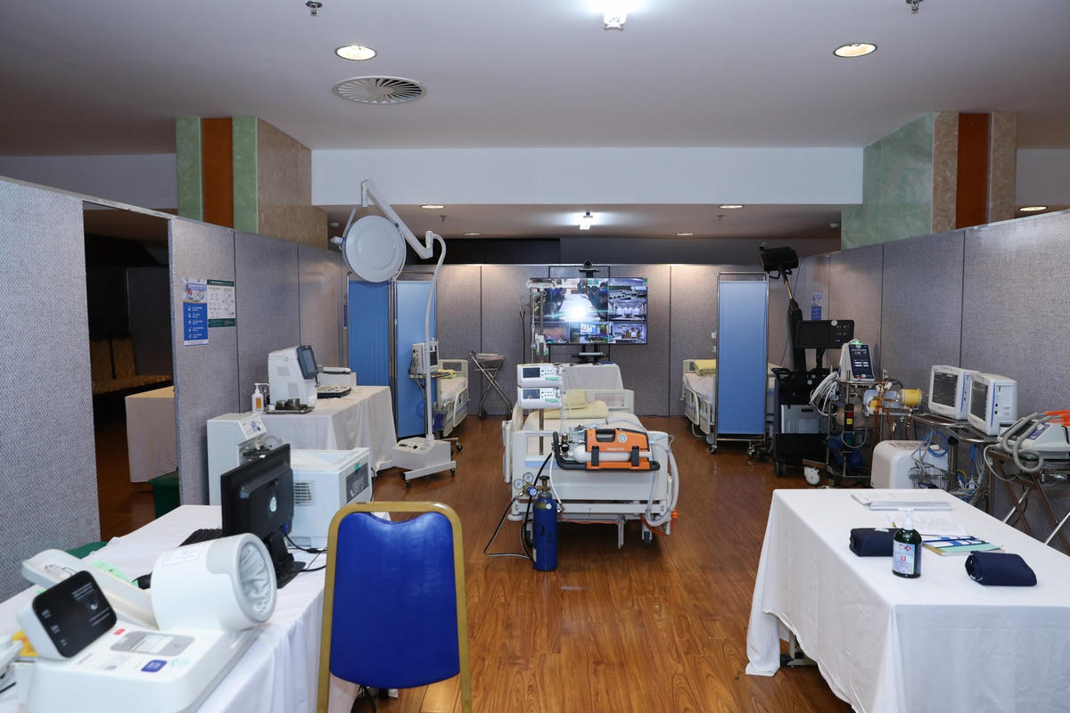 Khai trương Trung tâm Y tế phục vụ Đại hội XIII của Đảng