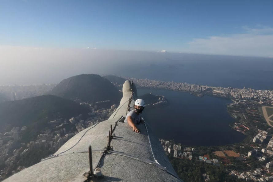 [ẢNH] Phục chế Tượng Chúa Cứu Thế ở Brazil