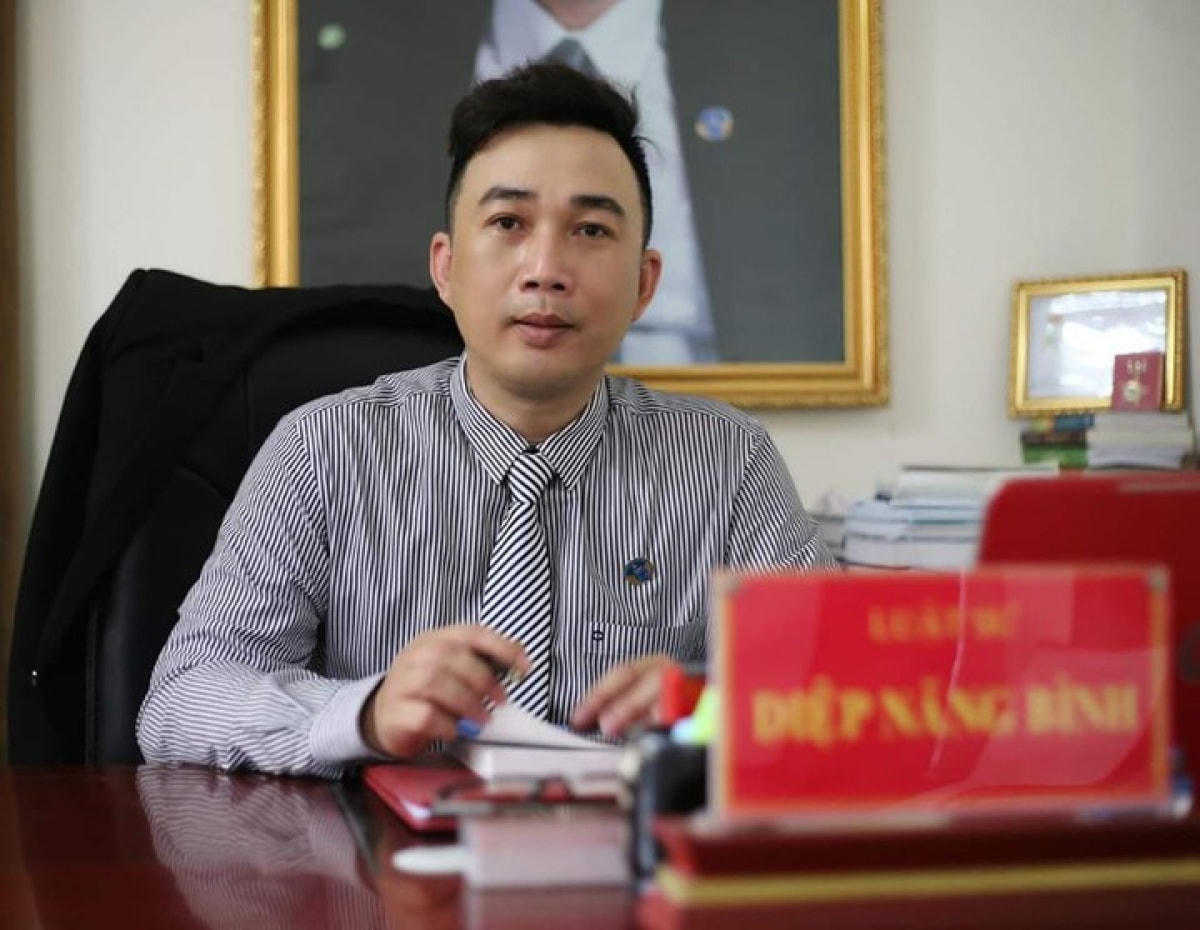 Luật sư Diệp Năng Bình, trưởng VP luật sư Tinh thông luật.  