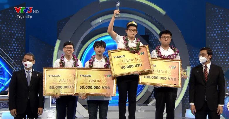 Khánh sẽ nhận cúp kỷ niệm cùng phần thưởng trị giá 40.000 USD và cơ hội du học.