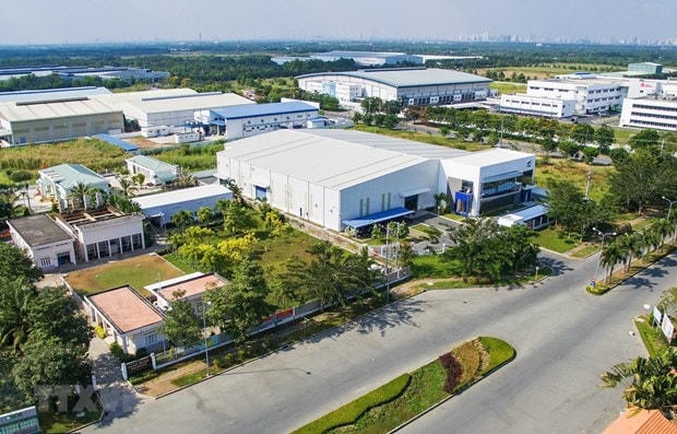 Các khu công nghiệp trên cả nước đều có sự tăng trưởng về lượng tìm kiếm. Ảnh minh họa. Nguồn: TTXVN.