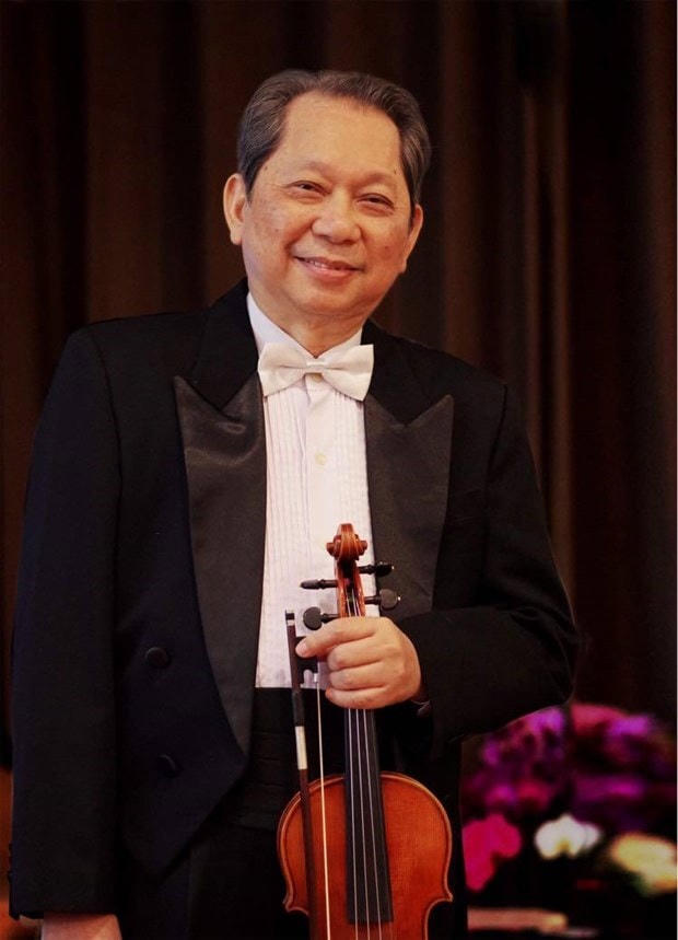 Giáo sư, nghệ sĩ violin Ngô Văn Thành từng đào tạo nên nhiều nghệ sĩ violin tài danh. (Ảnh: NVCC).  
