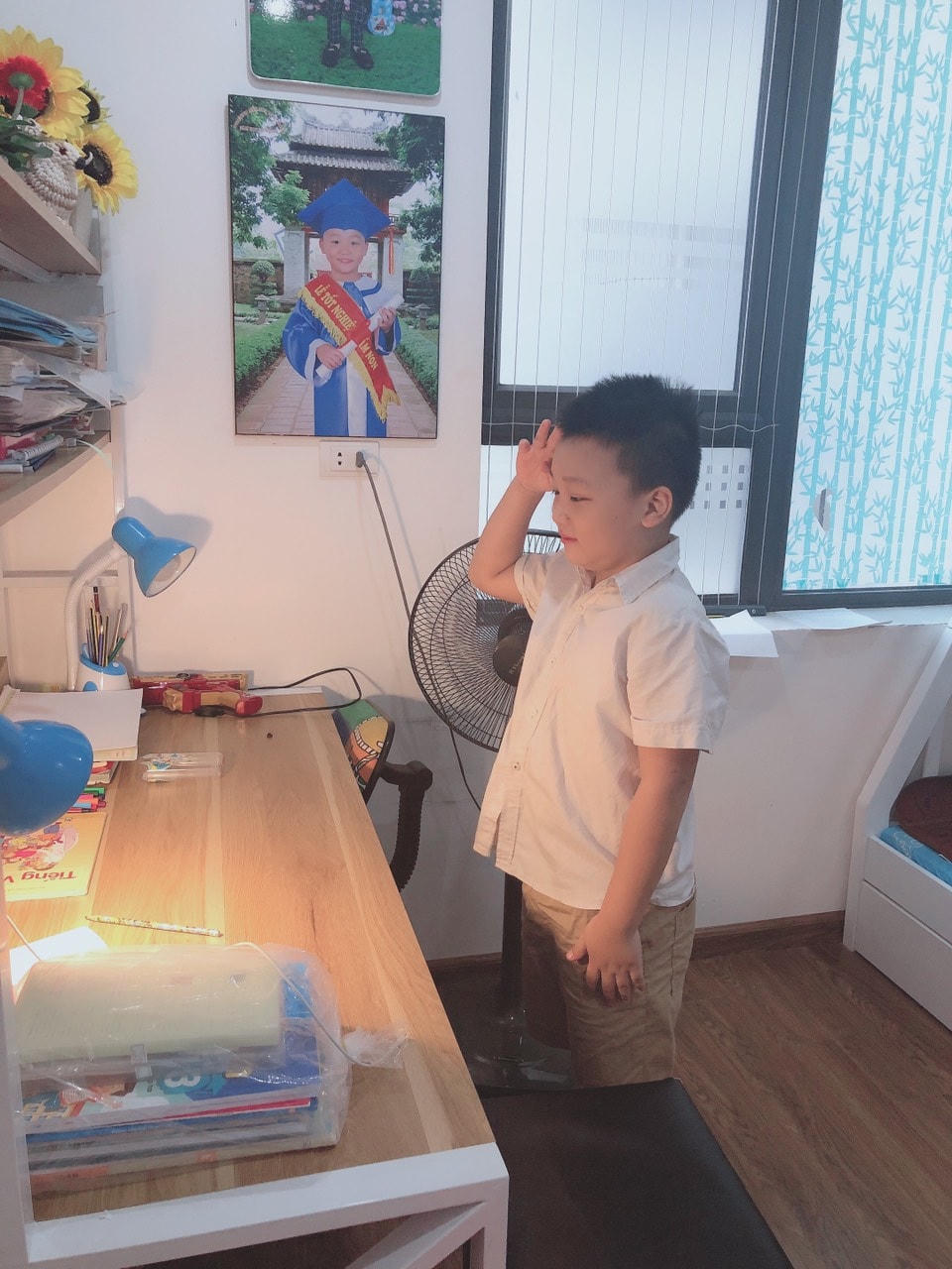 Lễ khai giảng đặc biệt của học sinh Thủ đô.