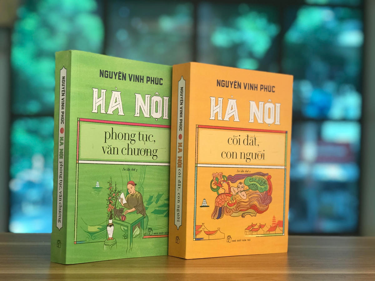 Ra mắt ấn bản mới hai công trình của nhà Hà Nội học Nguyễn Vinh Phúc